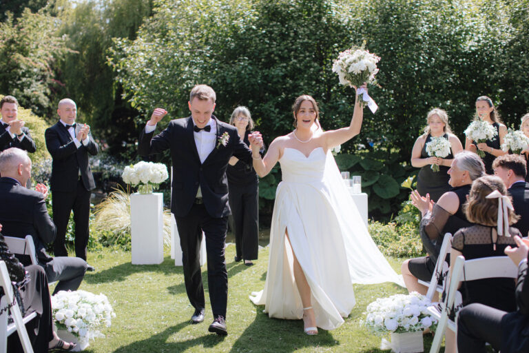 C + L | Spring Black Tie Garden City Wedding | Victoria Wedding